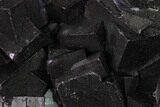 Deep Purple Fluorite on Druzy Quartz - Elmwood Mine #153328-2